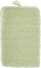 Gąbka pod prysznic, 7992, jasnozielona - SPL Soft Shower Sponge — Zdjęcie N2