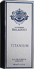 Vittorio Bellucci Titanium Men - Woda toaletowa — Zdjęcie N2