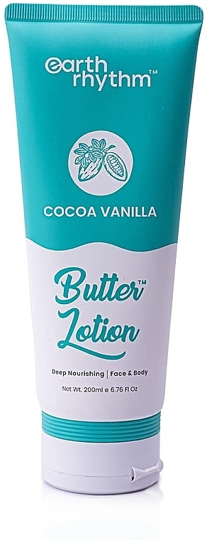 Fluid-balsam do ciała - Earth Rhythm Cocoa Vanilla Butter Body Lotion — Zdjęcie N1