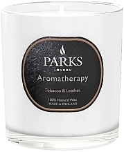 Świeca zapachowa - Parks London Aromatherapy Tobacco & Leather Candle — Zdjęcie N2