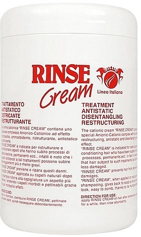 Odzywka w kremie - Linea Italiana Rinse Cream — Zdjęcie N1
