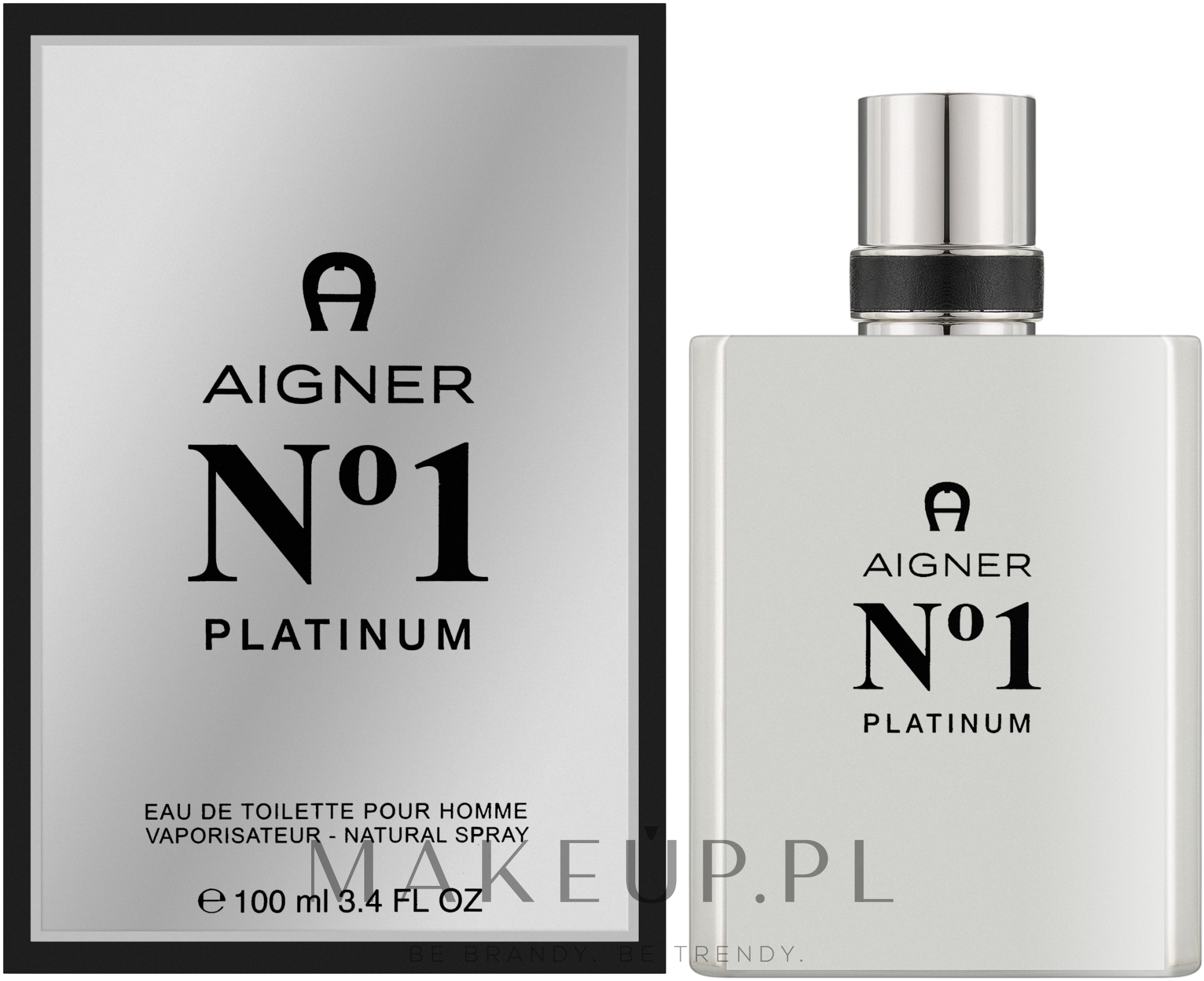 Aigner Nº1 Platinum - Woda toaletowa — Zdjęcie 100 ml