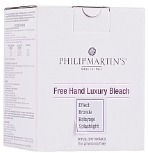 Luksusowy puder rozjaśniający do włosów - Philip Martin's Free Hand Luxury Bleach — Zdjęcie N1