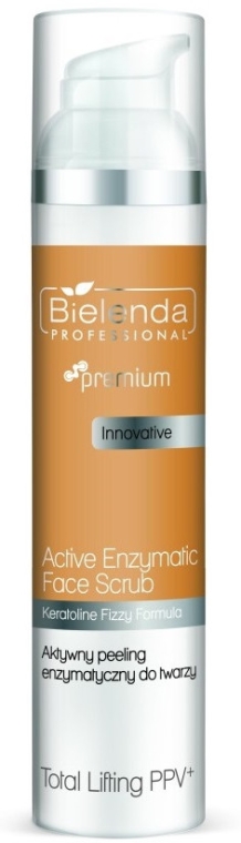 Peeling enzymatyczny do twarzy - Bielenda Professional Premium Total Lifting PPV+ Enzymatic Active Face Peeling — Zdjęcie N1