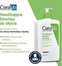 Nawilżająca emulsja do mycia - CeraVe Hydrating Cleanser — Zdjęcie N4