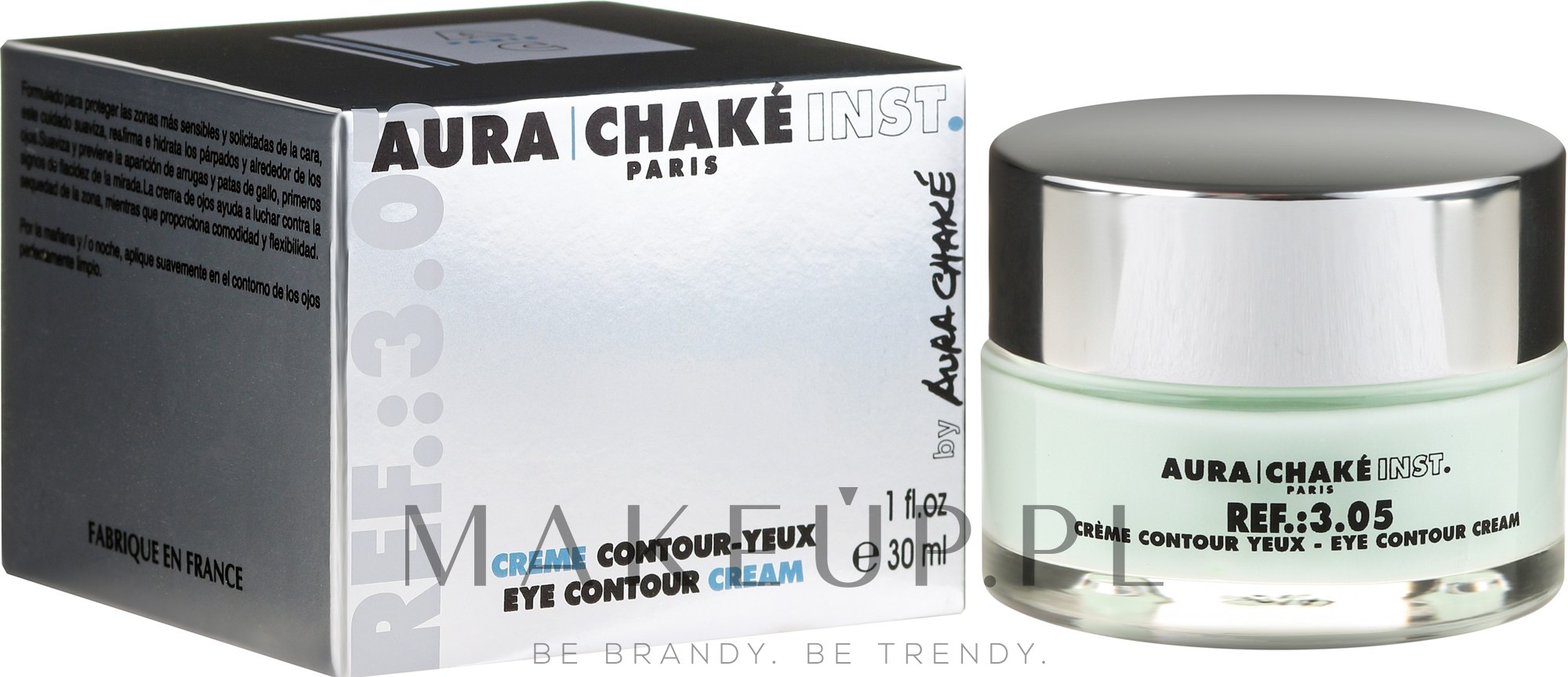Intensywnie nawilżający krem pod oczy - Aura Chaké Eye Contour Cream — Zdjęcie 30 ml