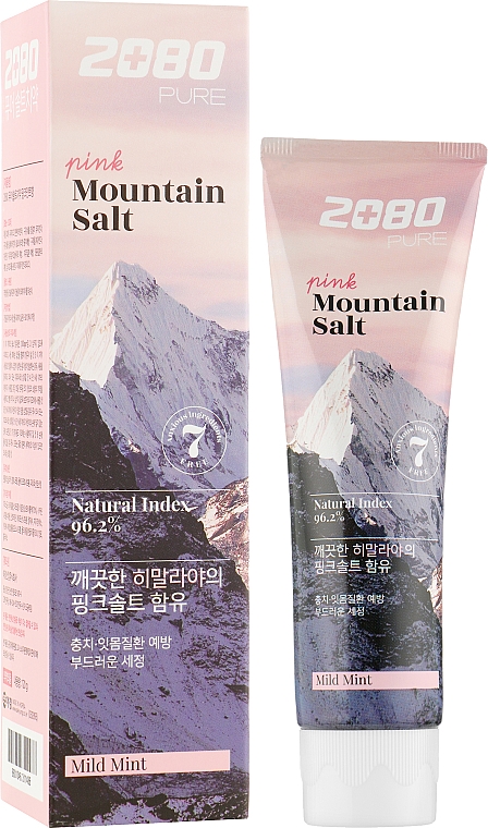 Pasta do zębów Sól himalajska - Dental Clinic 2080 Pink Mountain Salt Toothpaste — Zdjęcie N2