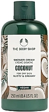 Krem pod prysznic z olejem kokosowym - The Body Shop Coconut Vegan Shower Cream — Zdjęcie N1