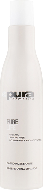 Regenerujący szampon do wszystkich rodzajów włosów - Pura Kosmetica Pure Life Regenerating Shampoo — Zdjęcie N1