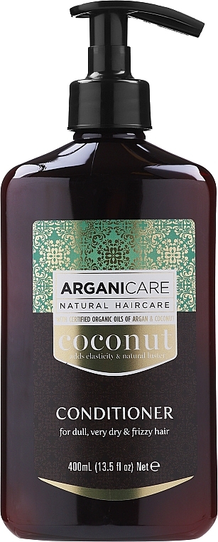 Zestaw - Arganicare Coconut Set (shm 400 ml + cond 400 ml) — Zdjęcie N3