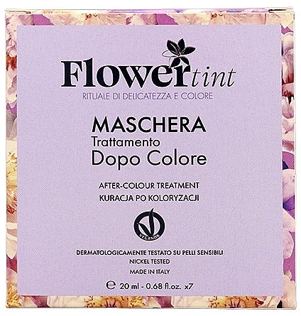 Kuracja do włosów po koloryzacji utrzymująca kolor - FlowerTint After Color Mask — Zdjęcie N1