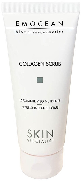 Złuszczający peeling do twarzy z kolagenem - Emocean Skin Specialist Collagen Scrub — Zdjęcie N1