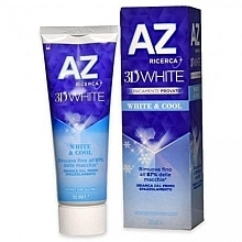 Wybielająca pasta do zębów - AZ Ricerca White & Cool 3D White Toothpaste — Zdjęcie N1