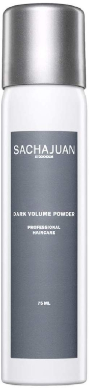 Suchy szampon do ciemnych włosów - Sachajuan Dark Volume Powder Hair Spray