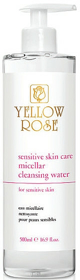 Woda micelarna do demakijażu skóry wrażliwej - Yellow Rose Micellar Cleansing Water — Zdjęcie N2