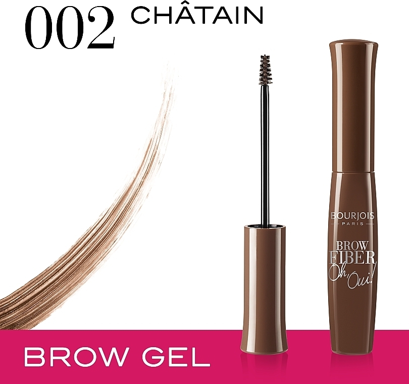 Tusz do brwi - Bourjois Oh Oui! Brow Fiber Mascara — Zdjęcie N4