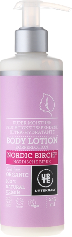 Organiczny supernawilżający balsam do ciała Nordycka brzoza - Urtekram Nordic Birch Dry Skin Body Lotion — Zdjęcie N1