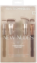 Zestaw pędzli do makijażu, 4 szt - Real Techniques New Nudes Nothing But You Face Set — Zdjęcie N2
