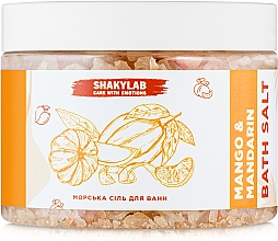 Kup Sól do kąpieli, Mango i mandarynka - SHAKYLAB Natural Bath Salt