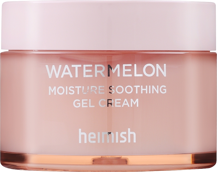 Lekki nawilżający krem-żel do twarzy - Heimish Watermelon Moisture Soothing Gel Cream — Zdjęcie N2