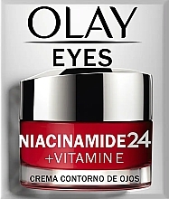 Krem pod oczy - Olay Eyes Niacinamide 24 + Vitamin E Eye Contour Cream — Zdjęcie N2