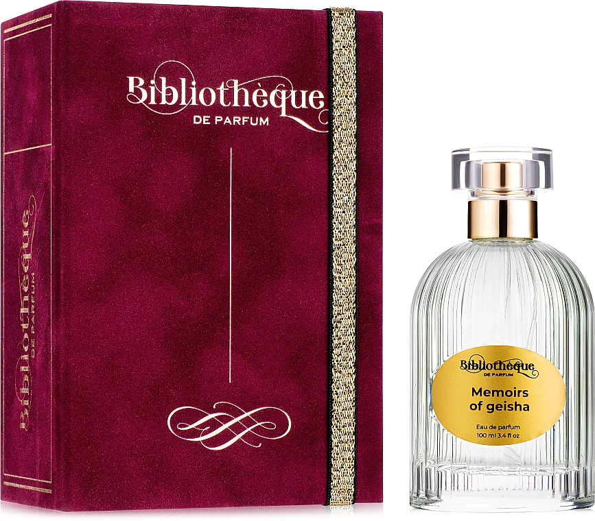 Bibliotheque de Parfum Memoirs Of Geisha - Woda perfumowana — Zdjęcie N2