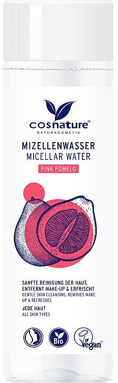 Płyn micelarny do twarzy Różowe pomelo - Cosnature Pink Pomelo Micellar Water — Zdjęcie N1