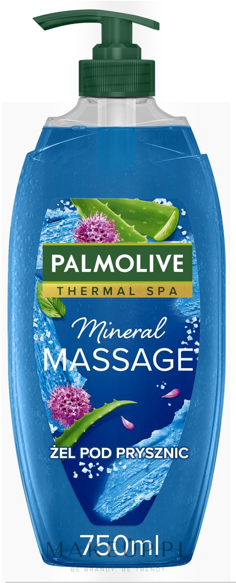 Żel pod prysznic z solą morską i aloesem - Palmolive Thermal SPA Wellness Massage — Zdjęcie 750 ml