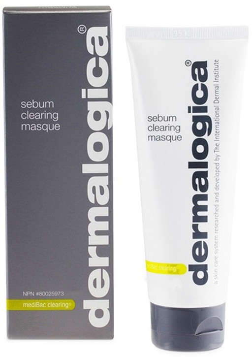 Głęboko oczyszczająca maska do skóry tłustej i trądzikowej - Dermalogica MediBac Clearing Sebum Clearing Masque — Zdjęcie N1
