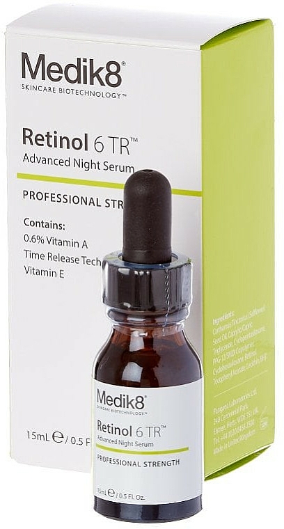 Serum na noc z retinolem 0,6% - Medik8 Retinol 6 TR Advanced Night Serum — Zdjęcie N3