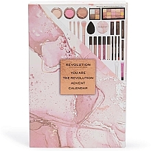 Kalendarz adwentowy, 25 produktów - Makeup Revolution You Are The Revolution Advent Calendar 2021  — Zdjęcie N2