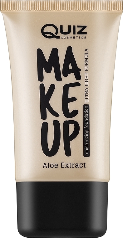 Podkład w płynie z wyciągiem z aloesu - Quiz Cosmetics Make Up With Aloe Extract