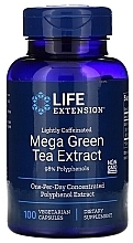 Ekstrakt z zielonej herbaty o niskiej zawartości kofeiny - Life Extension Lightly Caffeinated Mega Green Tea Extract — Zdjęcie N1