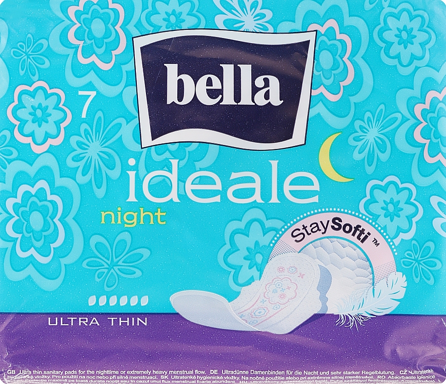 Podpaski, 7 szt. - Bella Ideale Ultra Night StaySofti — Zdjęcie N1