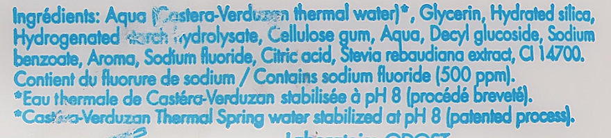 Żel do zębów dla dzieci na wodzie termalnej o smaku truskawkowym Mój pierwszy - Buccotherm — Zdjęcie N6