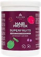 Krem-maska ​​do włosów - Kallos Hair Pro-tox Superfruits Hair Mask — Zdjęcie N1