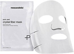 aska do twarzy - Mesoestetic Post-Peel Crystal Fiber Mask — Zdjęcie N1