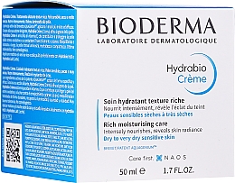 Kup Głęboko nawilżający krem do skóry bardzo suchej i wrażliwej - Bioderma Hydrabio Crème Rich Moisturising Care