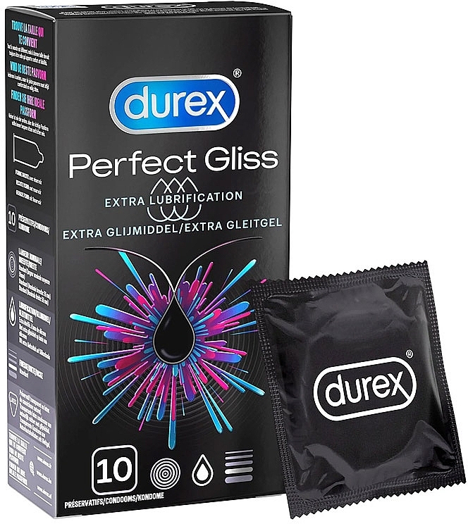 Prezerwatywy - Durex Perfect Gliss Condoms — Zdjęcie N1