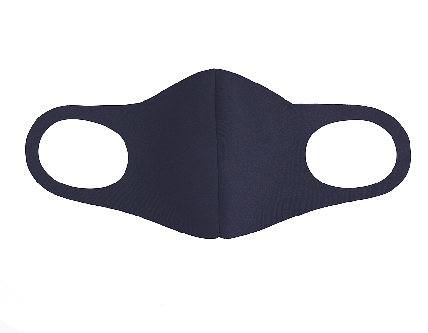 Maska Pitta z mocowaniem, niebieska, rozmiar XS - MAKEUP — Zdjęcie N4