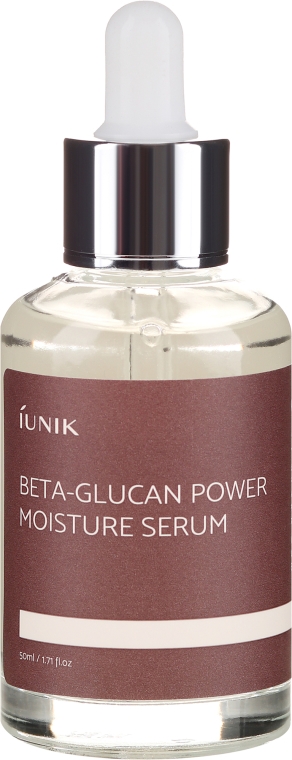 Nawilżająco-kojące serum do twarzy - iUNIK Beta-Glucan Power Moisture Serum — Zdjęcie N2