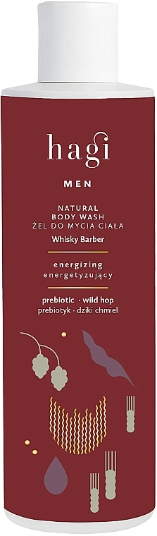 Żel pod prysznic - Hagi Men Whiskey Barber Energizing Body Wash — Zdjęcie N1