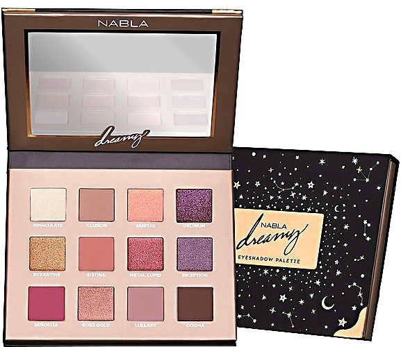 PRZECENA! Paleta cieni do powiek - Nabla Dreamy Eyeshadow Palette * — Zdjęcie N2