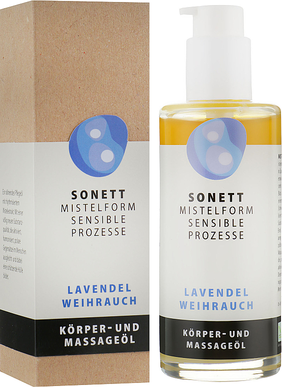 Organiczny olejek do masażu Lawenda - Sonett Lavender Massage Oil — Zdjęcie N1
