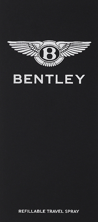 PREZENT! Atomizer na perfumy 5 ml, wielokrotnego użytku - Bentley Vaporisateur Refillable Travel Spray — Zdjęcie N2