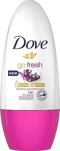 Dezodorant w kulce/ Dezodorant w kulce Jagody acai i lilia wodna - Dove Go Fresh Acai Berry & Water Lily