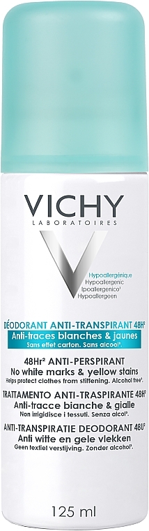 Dezodorant-antyperspirant w sprayu - Vichy Deodorant Anti-Perspirant Spray — Zdjęcie N1