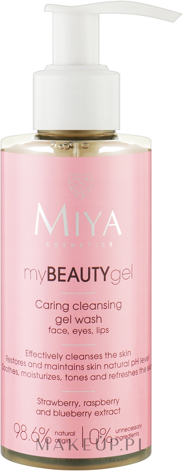 Oczyszczający żel do mycia twarzy - Miya Cosmetics myBEAUTYgel — Zdjęcie 140 ml