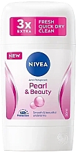Kup Antyperspirant w sztyfcie - NIVEA Pearl & Beauty Fresh Quick Dry Clean Anti-Perspirant