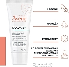 Nawilżająca emulsja regenerująca po zabiegach/po tatuażu - Avène Eau Thermale Cicalfate+ Hydrating Skin Repairing Emulsion — Zdjęcie N5